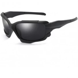 Goggle Classic Polarized Sunglasses Driving - Blackgrey - CB199L62MDL $24.37