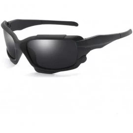 Goggle Classic Polarized Sunglasses Driving - Blackgrey - CB199L62MDL $16.36