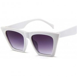 Oval Classic Luxury Sunglasses Women Plastic Vintage Candy Color Lens Glasses Retro Outdoor Travel Lentes De Sol - C6198AI5IL...