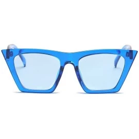 Oversized Vogue UV Protection Sunglasses Party Favors Eyeglass Eyewear Sunglasses for Women - Blue - CV18TY7N4IW $6.15