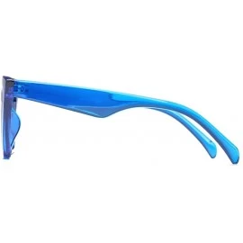 Oversized Vogue UV Protection Sunglasses Party Favors Eyeglass Eyewear Sunglasses for Women - Blue - CV18TY7N4IW $6.15