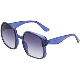 Sport Vintage Sunglasses Unisex Big Frame Eyewear Summer Outdoor Sport Sun Glass - C - CZ18S56G0R3 $19.89