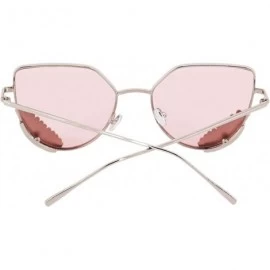 Square Round Vintage Sunglasses Rhinestone Decoration Sun Glasses for Women - Y-28 - C0198W5CAHC $21.13