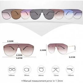 Goggle Ladies Metal Sunglasses Sale Eyeglasses Women Personality Rivet Glasses Brand Designer Eyewear Shades Goggles - C0198O...