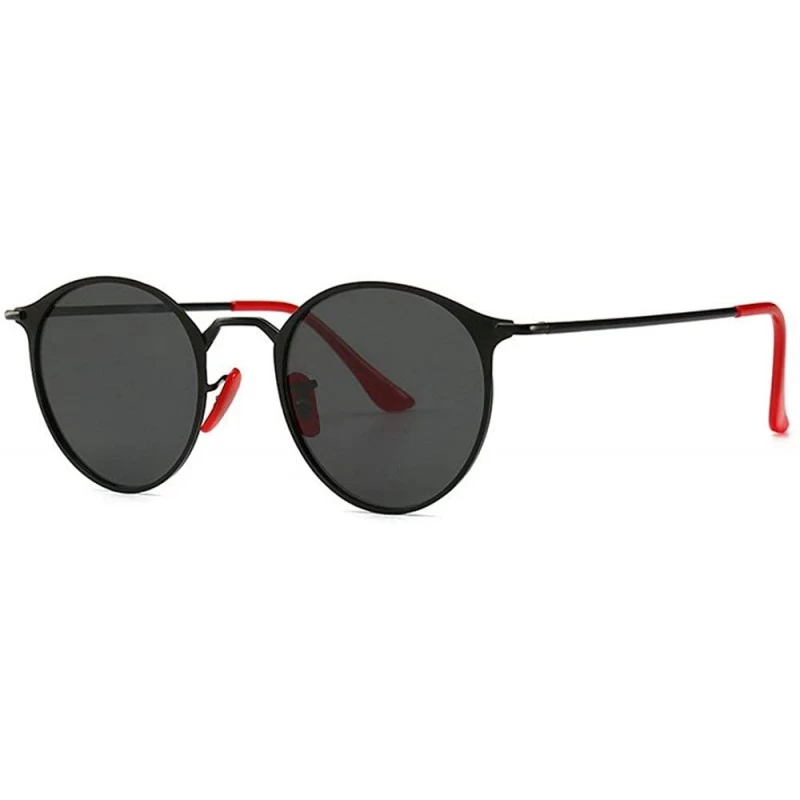 Round 2019 new aluminum magnesium designer finished myopia polarized sunglasses men's square driving goggles - C818T4G5MOO $2...