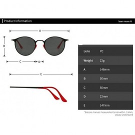 Round 2019 new aluminum magnesium designer finished myopia polarized sunglasses men's square driving goggles - C818T4G5MOO $2...
