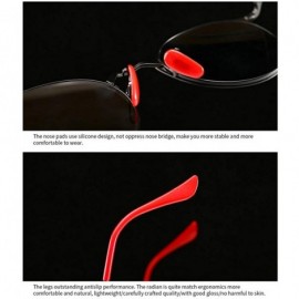 Round 2019 new aluminum magnesium designer finished myopia polarized sunglasses men's square driving goggles - C818T4G5MOO $2...