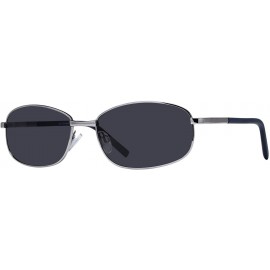Rectangular Buzz Men's Sunglasses (Gunmetal/Grey) - CJ18XGRU45C $94.44