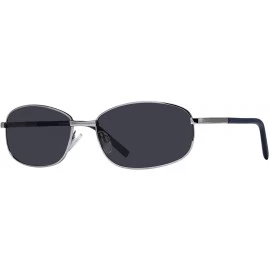 Rectangular Buzz Men's Sunglasses (Gunmetal/Grey) - CJ18XGRU45C $80.16