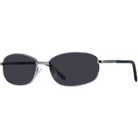 Rectangular Buzz Men's Sunglasses (Gunmetal/Grey) - CJ18XGRU45C $53.81