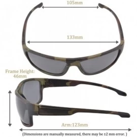 Sport Sports Sunglasses Polarized Driving Fishing Blue Ray Night Vision Eyeglasses two piece - SH201 - C51939T6SE9 $12.13