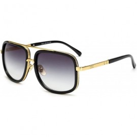 Square Oversized Men mach one Sunglasses men luxury brand Women Sun Glasses Square Male - Jy1828 C4 - C918W7C55QZ $23.16