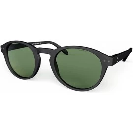 Oversized Sunglasses - Size L+ - Unisex - Polarized Lenses - Cat.3 - UV 400 - Navy - CI18CSC8XA7 $60.50