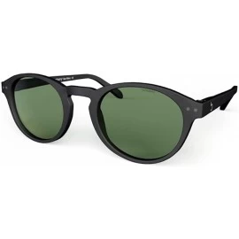Oversized Sunglasses - Size L+ - Unisex - Polarized Lenses - Cat.3 - UV 400 - Navy - CI18CSC8XA7 $90.13