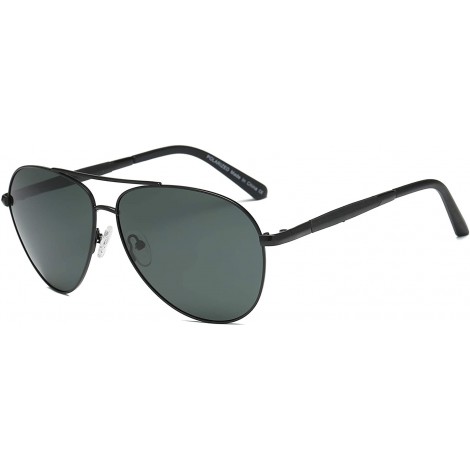 Black Classic Metal Sunglasses Fashion Glasses for Mens P5001 - C3 ...