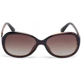Aviator Small body sunglasses HD polarized sunglasses. Female 2019 new polarized sunglasses ladies - E - CP18SHH7DKL $43.09