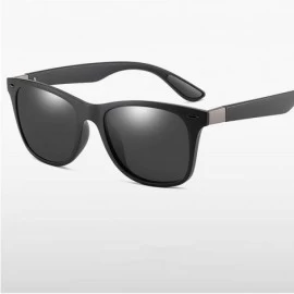 Goggle Classic Polarized Sunglasses Men Women Design Driving Square Frame Sun Glasses Goggle UV400 Gafas De Sol - C11 - CK198...